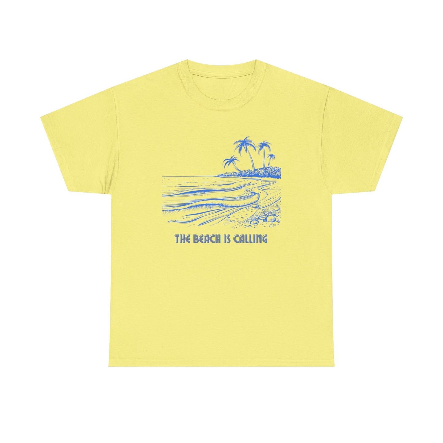 Beach Vibes Unisex Tee - Perfect for Summer, Vacation, Gift, Ocean Lovers, The Beach is Calling