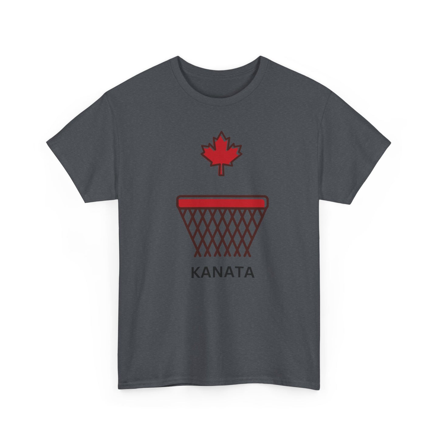 Unisex Heavy Cotton Tee - Kanata Basketball Canada Design