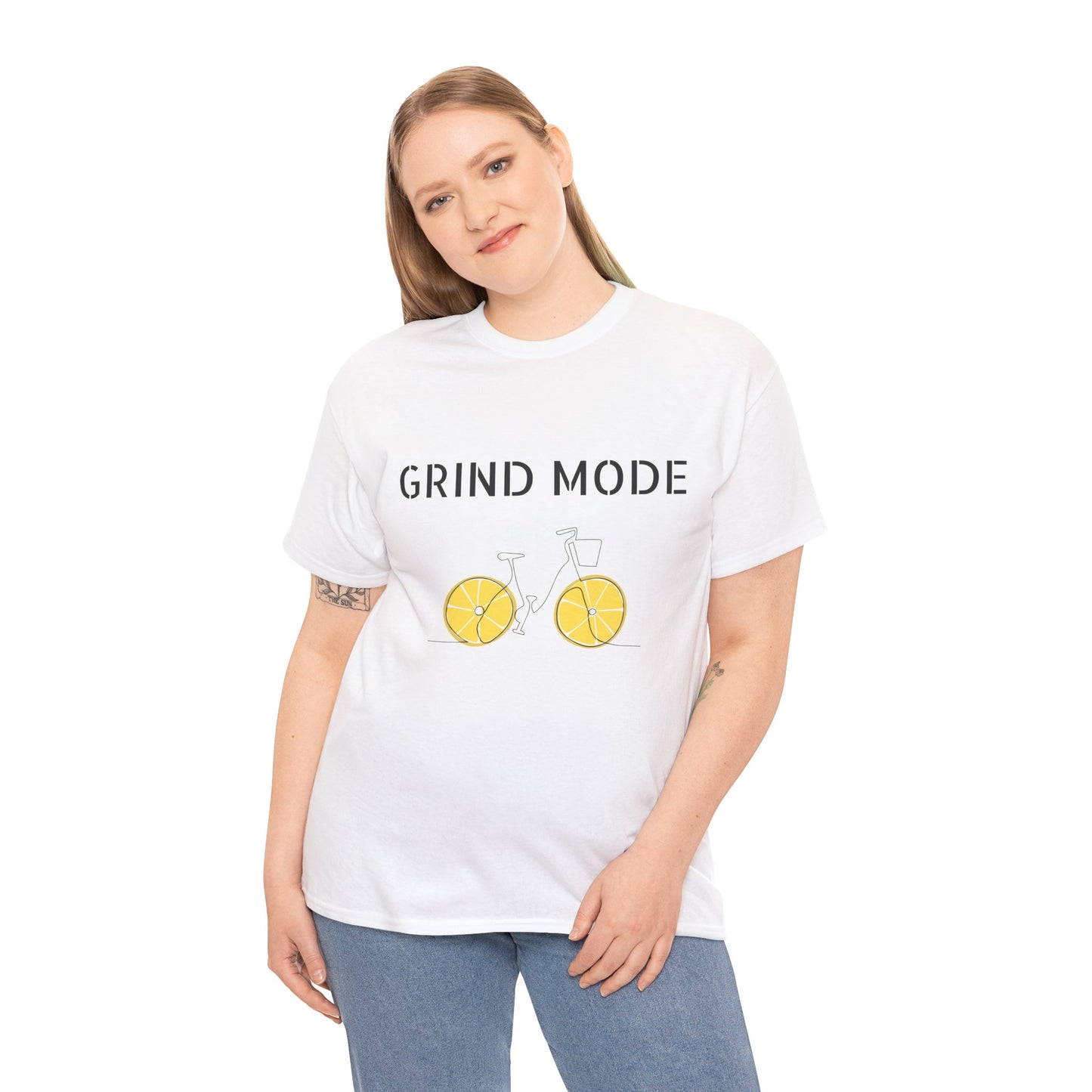 ‘Grind Mode’ Unisex Heavy Cotton Tee