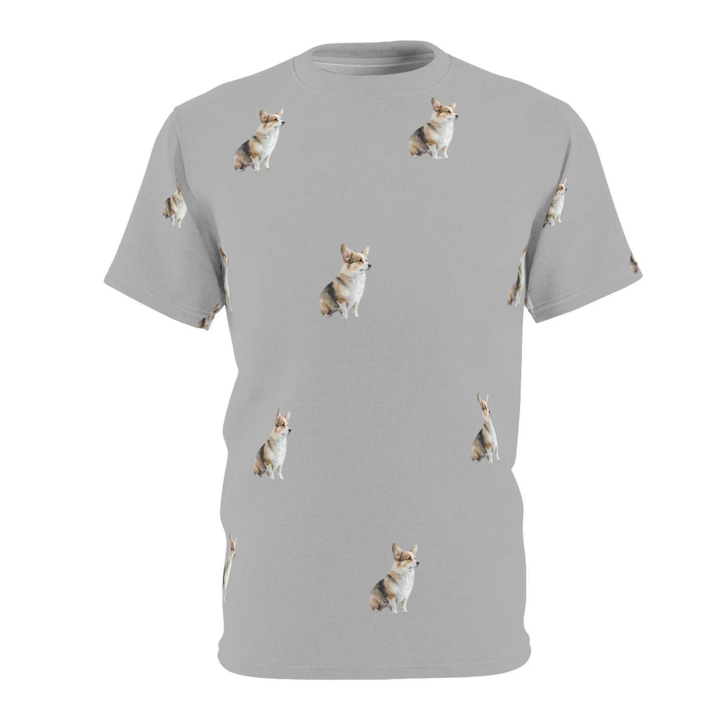 ‘Puppies”Unisex Cut & Sew Tshirt (AOP)