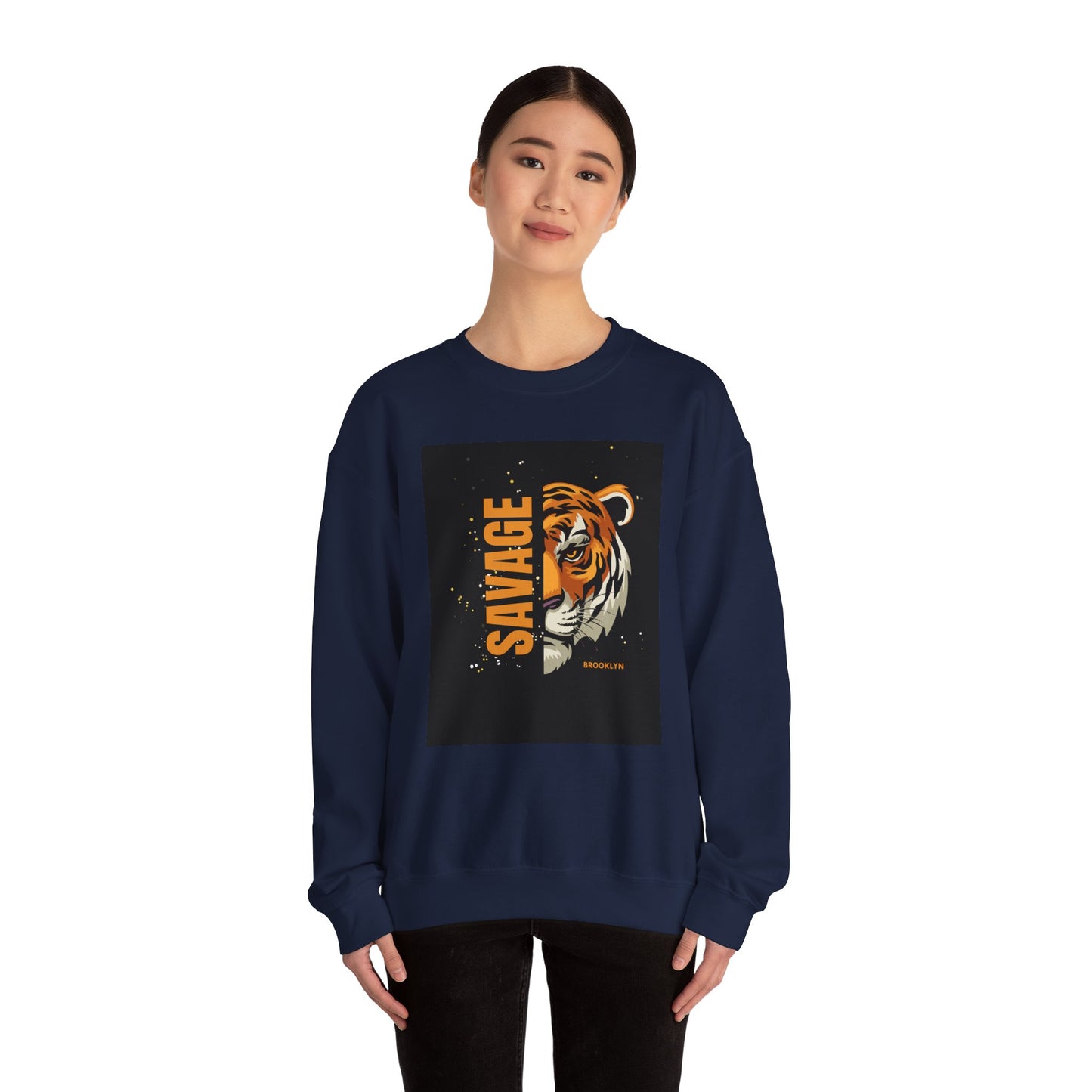 ‘Savage’ Unisex Heavy Blend™ Crewneck Sweatshirt
