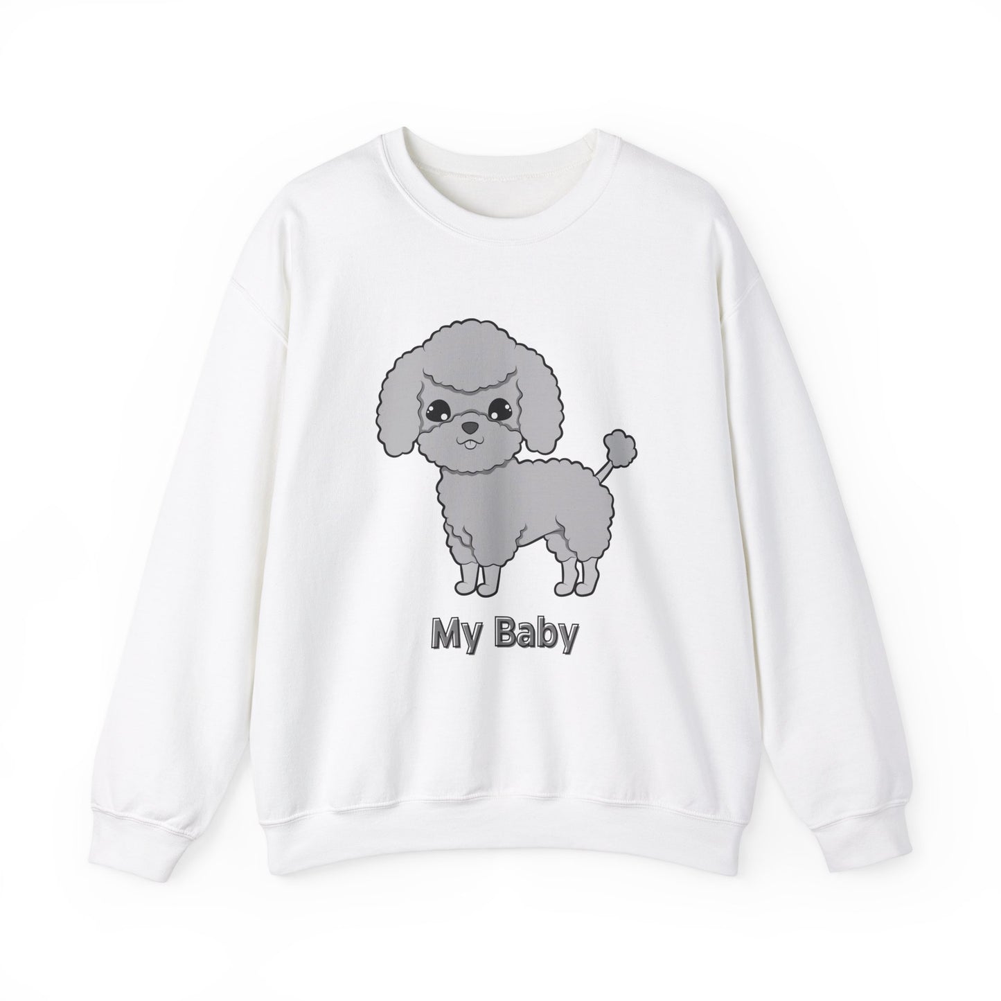 ‘My Baby’ Personalized Unisex Heavy Blend™ Crewneck Sweatshirt. Replace My Baby with your dog’s name