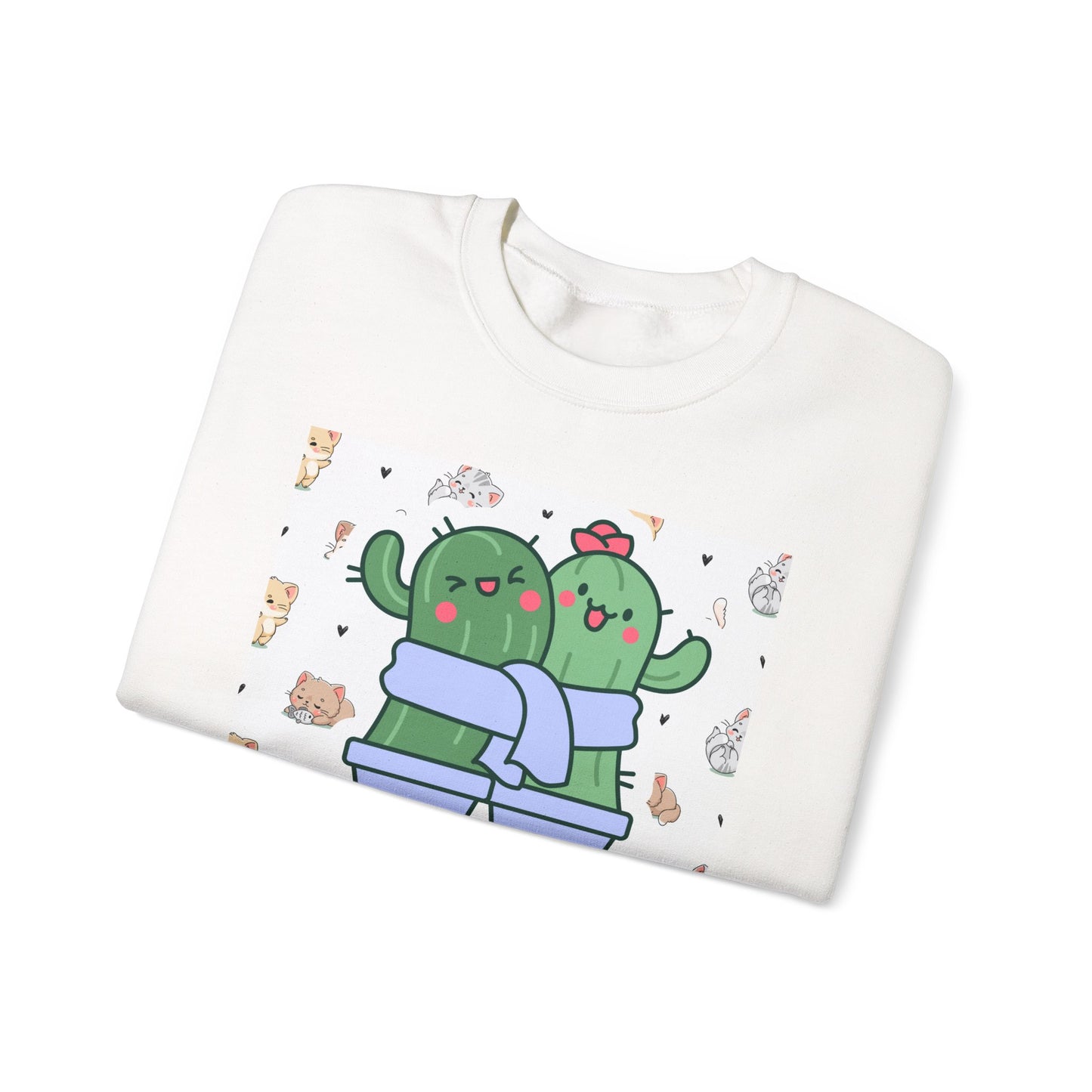 Cute Cactus Mom Sweatshirt - "I Love You Always & Forever"