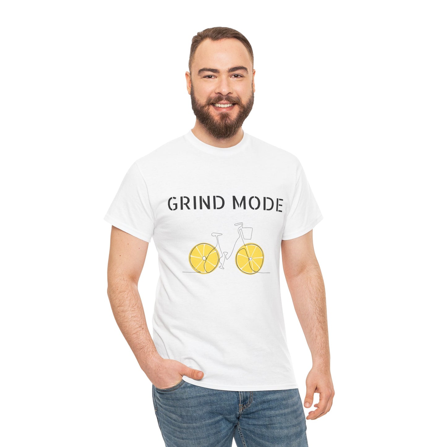 ‘Grind Mode’ Unisex Heavy Cotton Tee