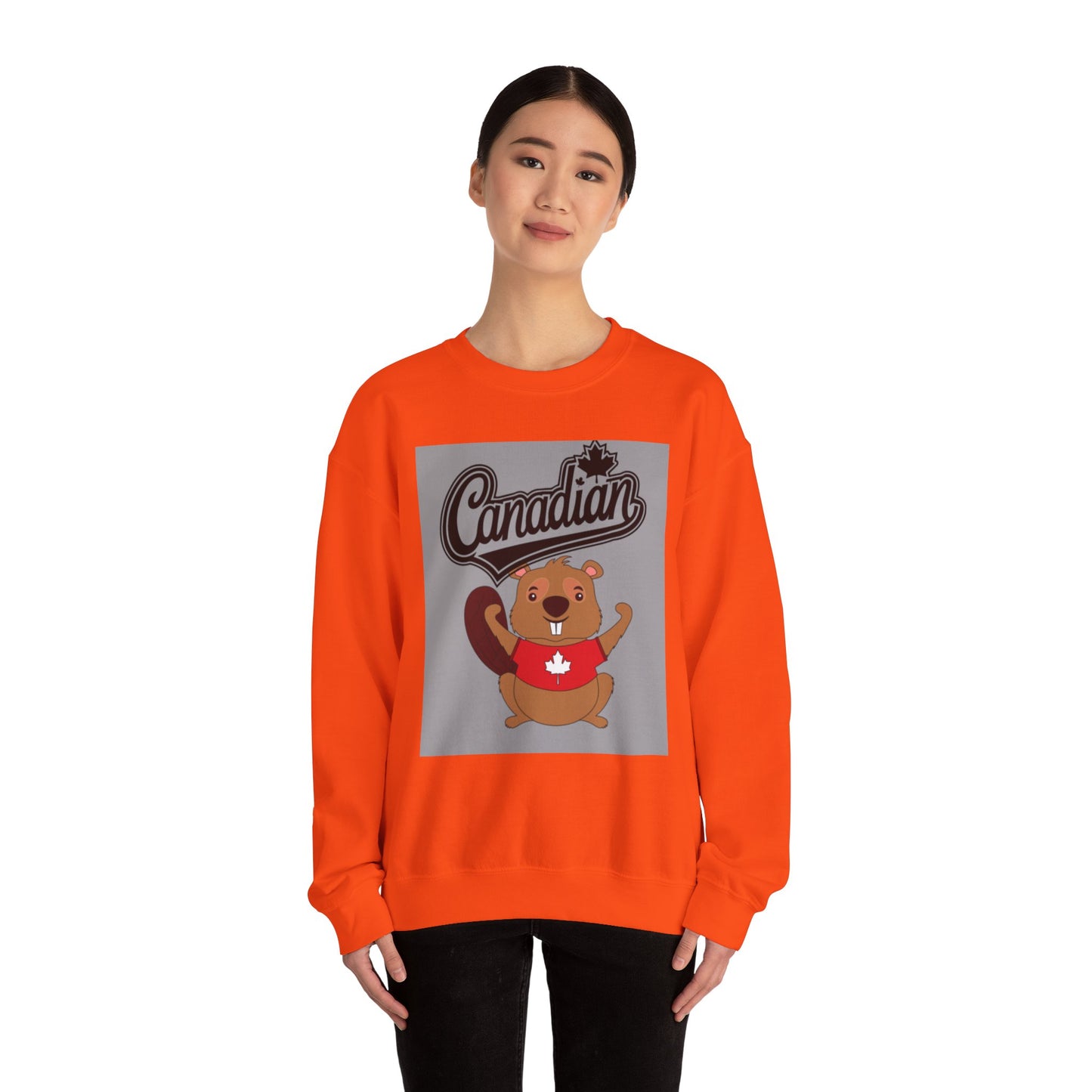 Canadian Beaver Crewneck Sweatshirt - Unisex Heavy Blend™