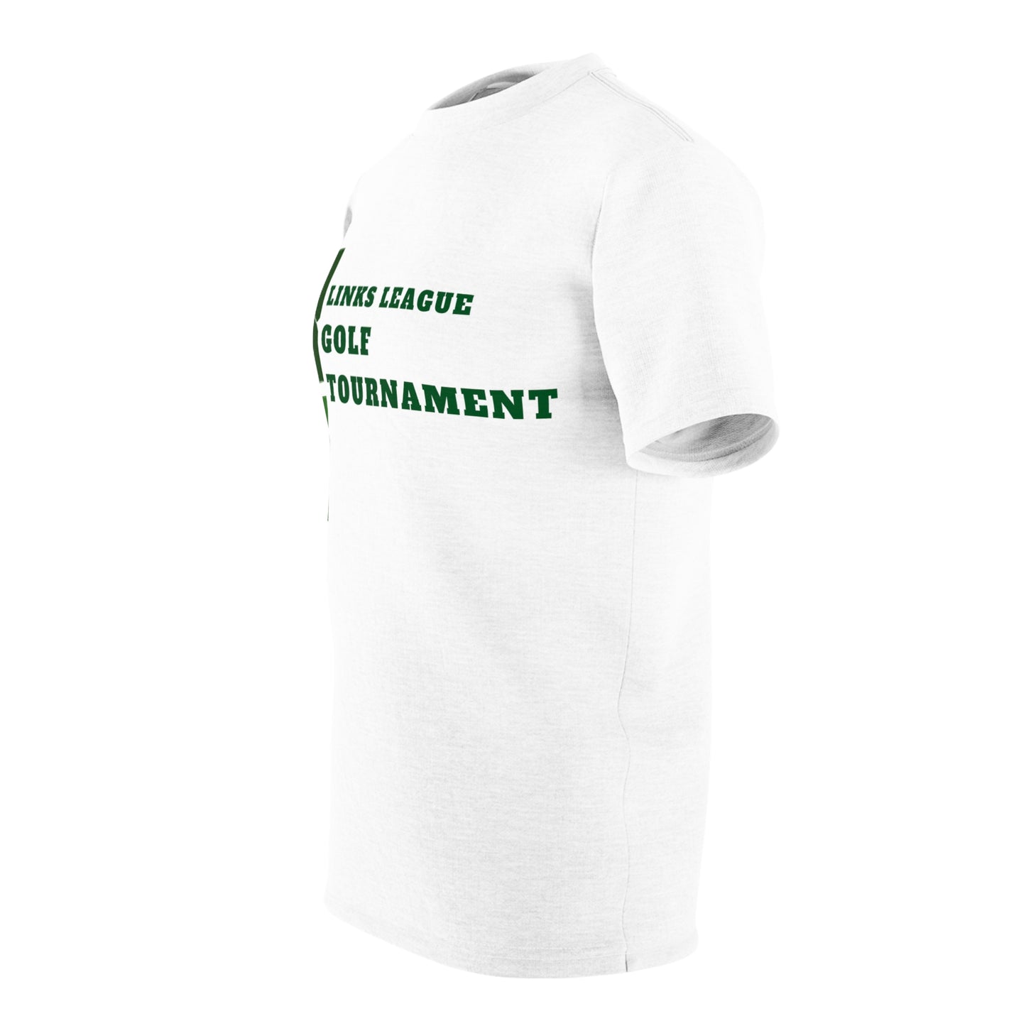 ‘Personalized Golf Tournament’ Unisex Cut & Sew Tshirt (AOP)