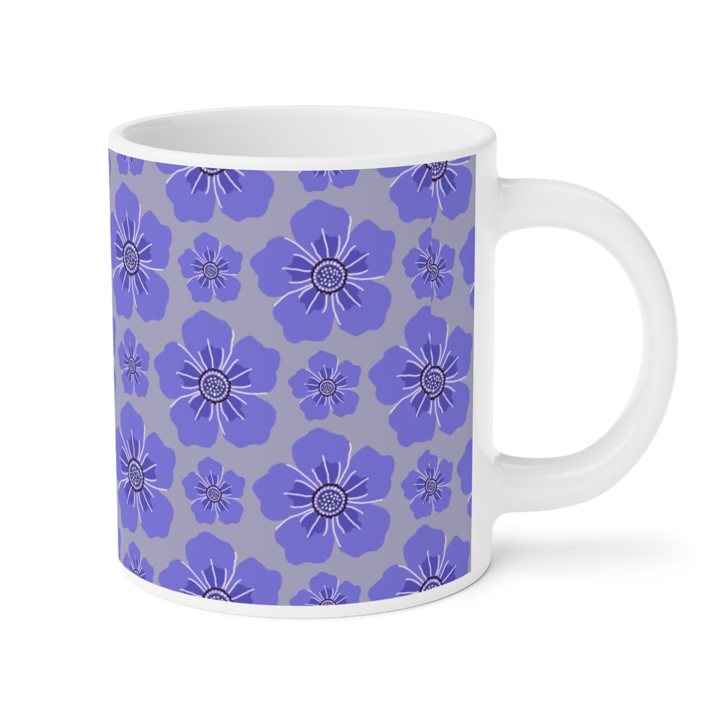 Floral Ceramic Mug (CDA)– Perfect for Gift Giving and Home Decor