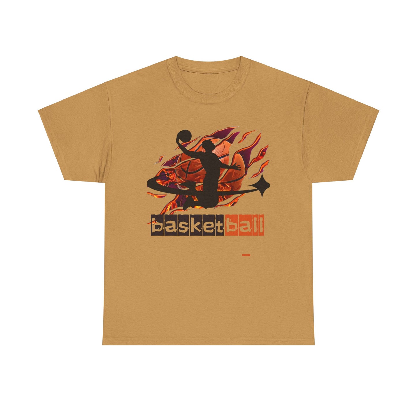 ‘Basketball’ Unisex Heavy Cotton Tee