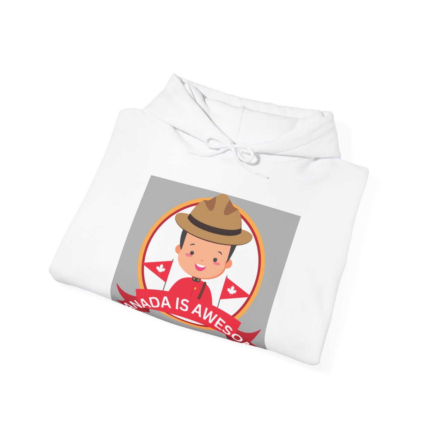 Canada Is Awesome Hoodie - Unisex Heavy Blend™ Sweatshirt for Comfort and Style