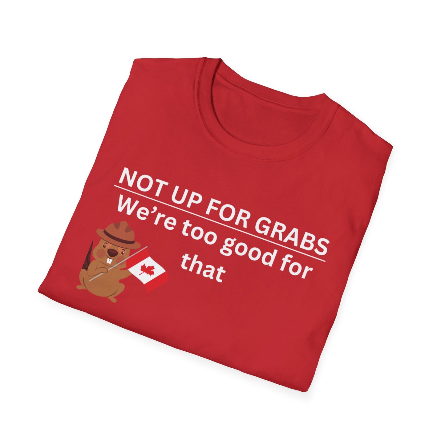 Cute Adventure Bear Unisex Softstyle T-Shirt