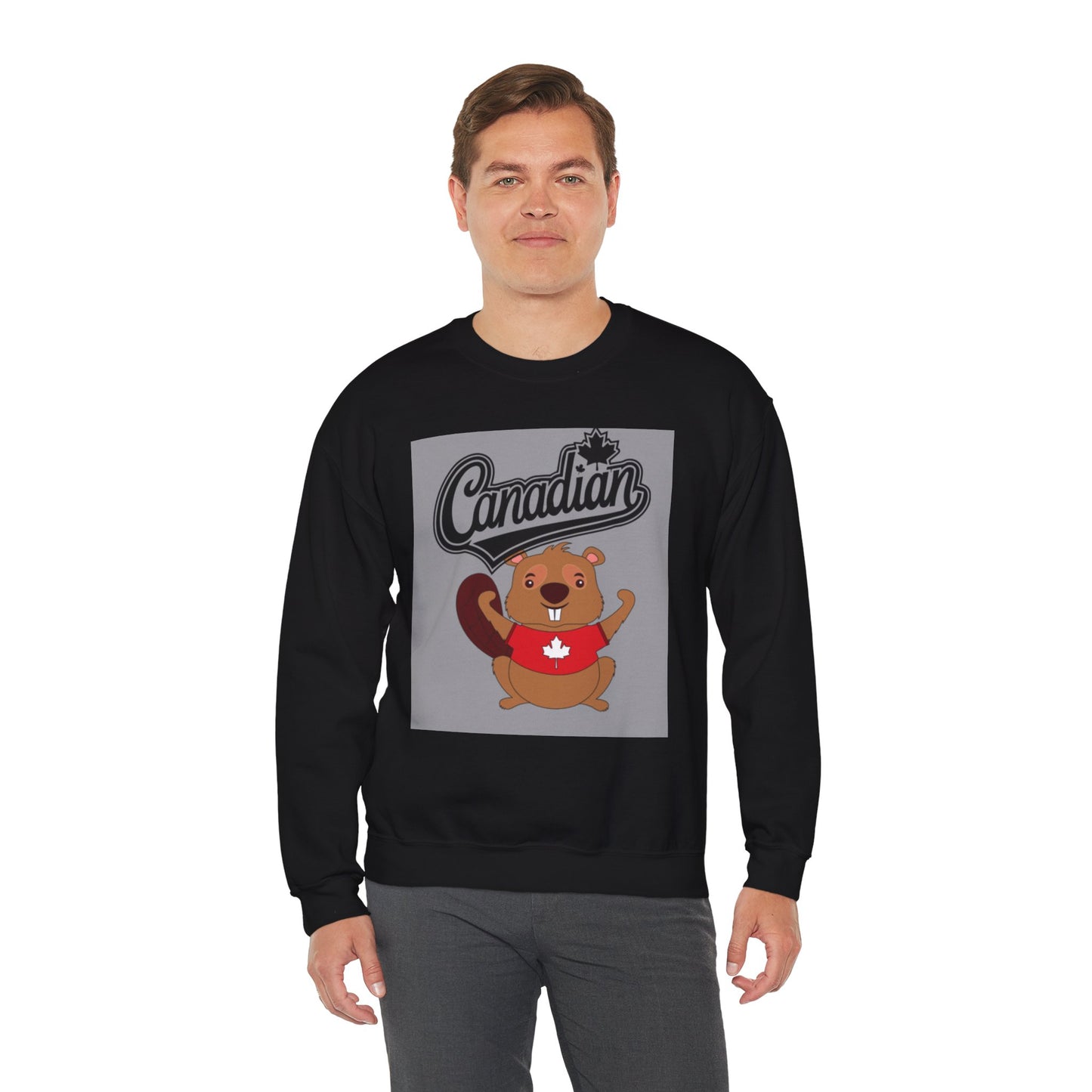 Canadian Beaver Crewneck Sweatshirt - Unisex Heavy Blend™