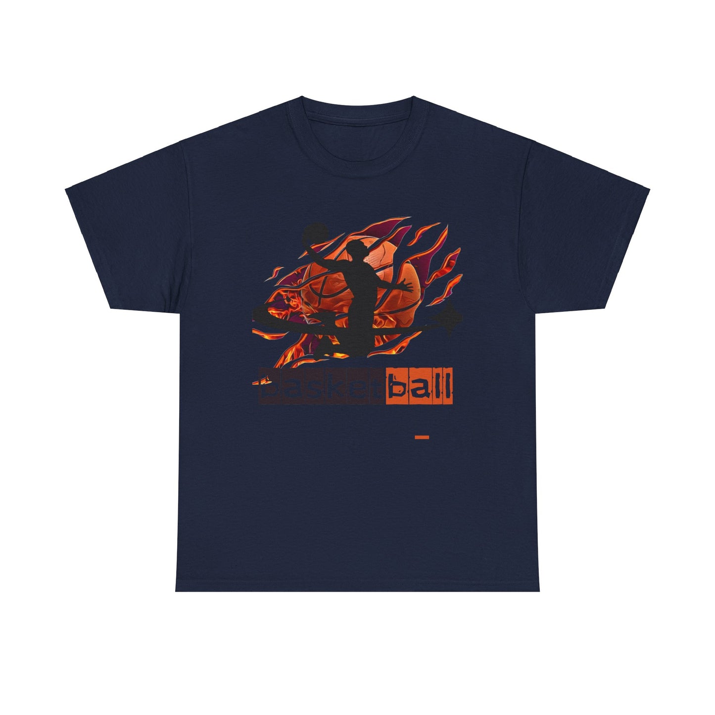 ‘Basketball’ Unisex Heavy Cotton Tee