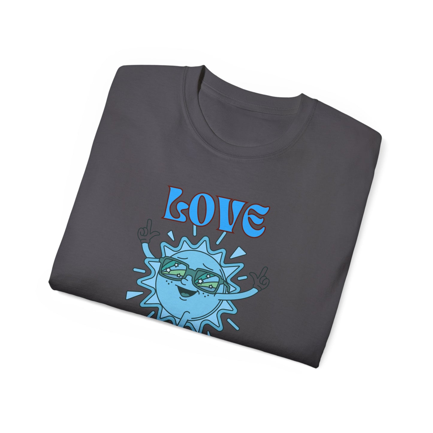 Sunny Vibes Unisex Tee - Love Sunnier Graphic T-Shirt, Summer Fashion, Beachwear, Gift for Him or Her, Casual Style