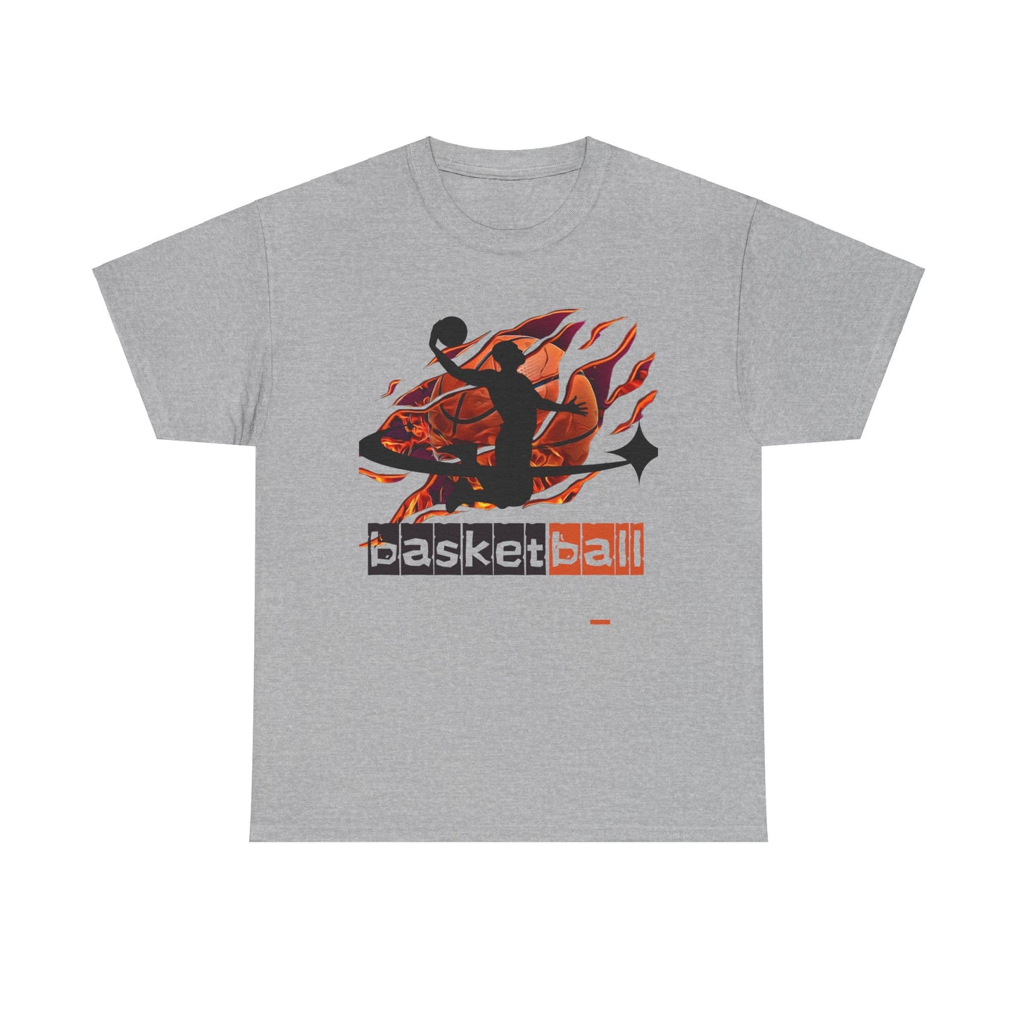 ‘Basketball’ Unisex Heavy Cotton Tee