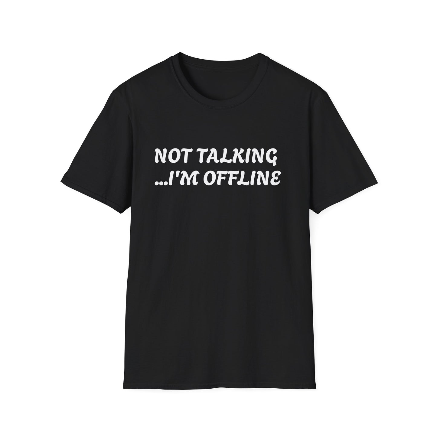 ‘I’M Offline’ Unisex Softstyle Tee