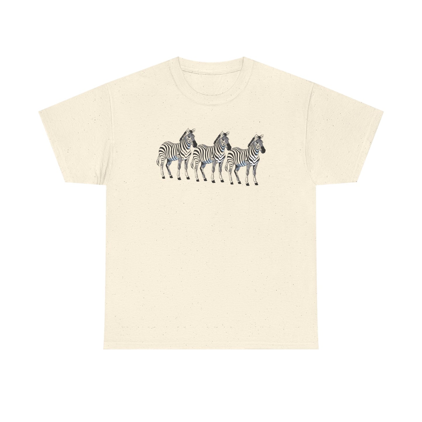 Zebra Print Unisex Heavy Cotton Tee