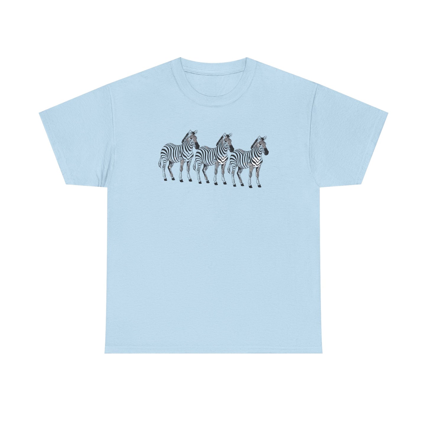 Zebra Print Unisex Heavy Cotton Tee