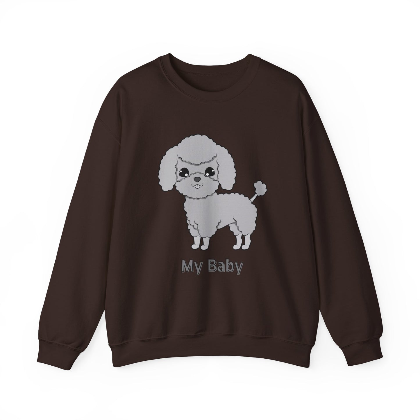 ‘My Baby’ Personalized Unisex Heavy Blend™ Crewneck Sweatshirt. Replace My Baby with your dog’s name