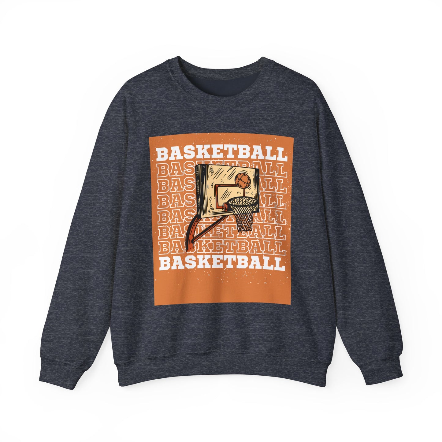 ‘Basketball’ Unisex Heavy Blend™ Crewneck Sweatshirt