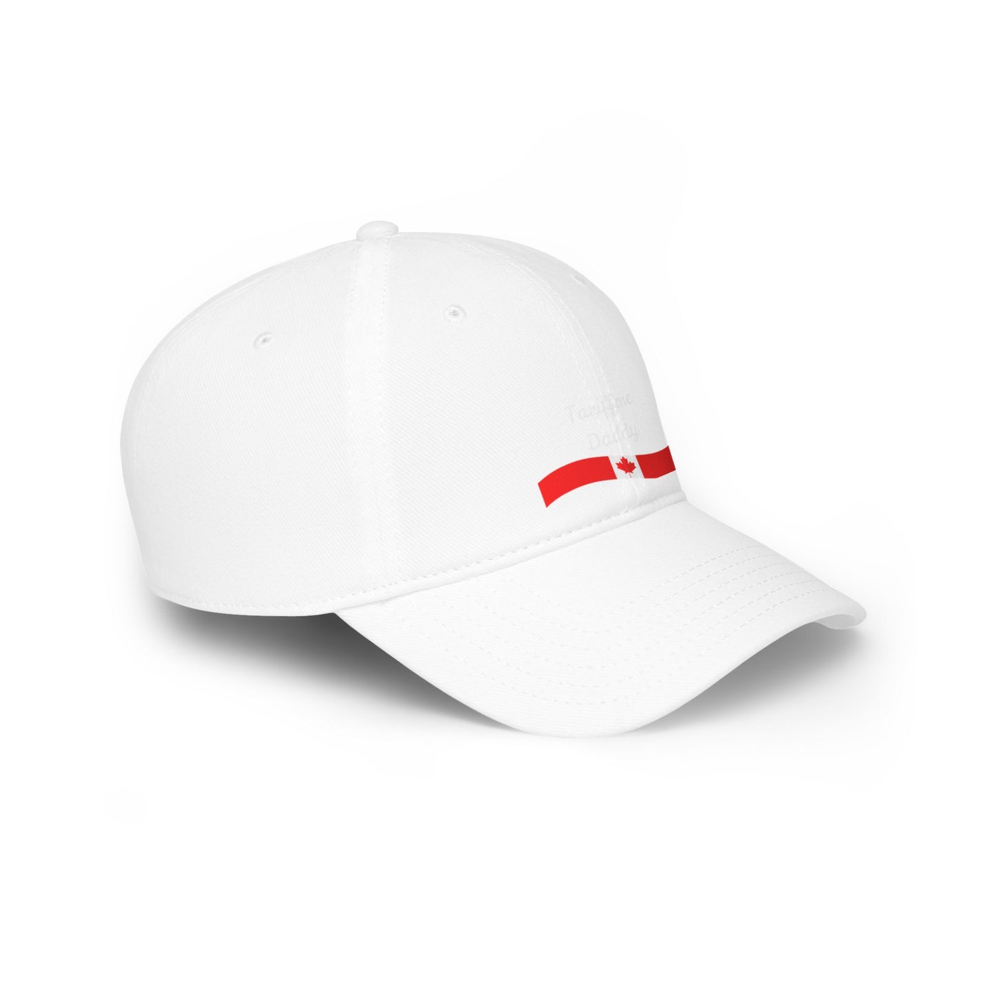 Tarnifme Daddy Low Profile Baseball Cap - Stylish Black Hat for Proud Canadian Dads