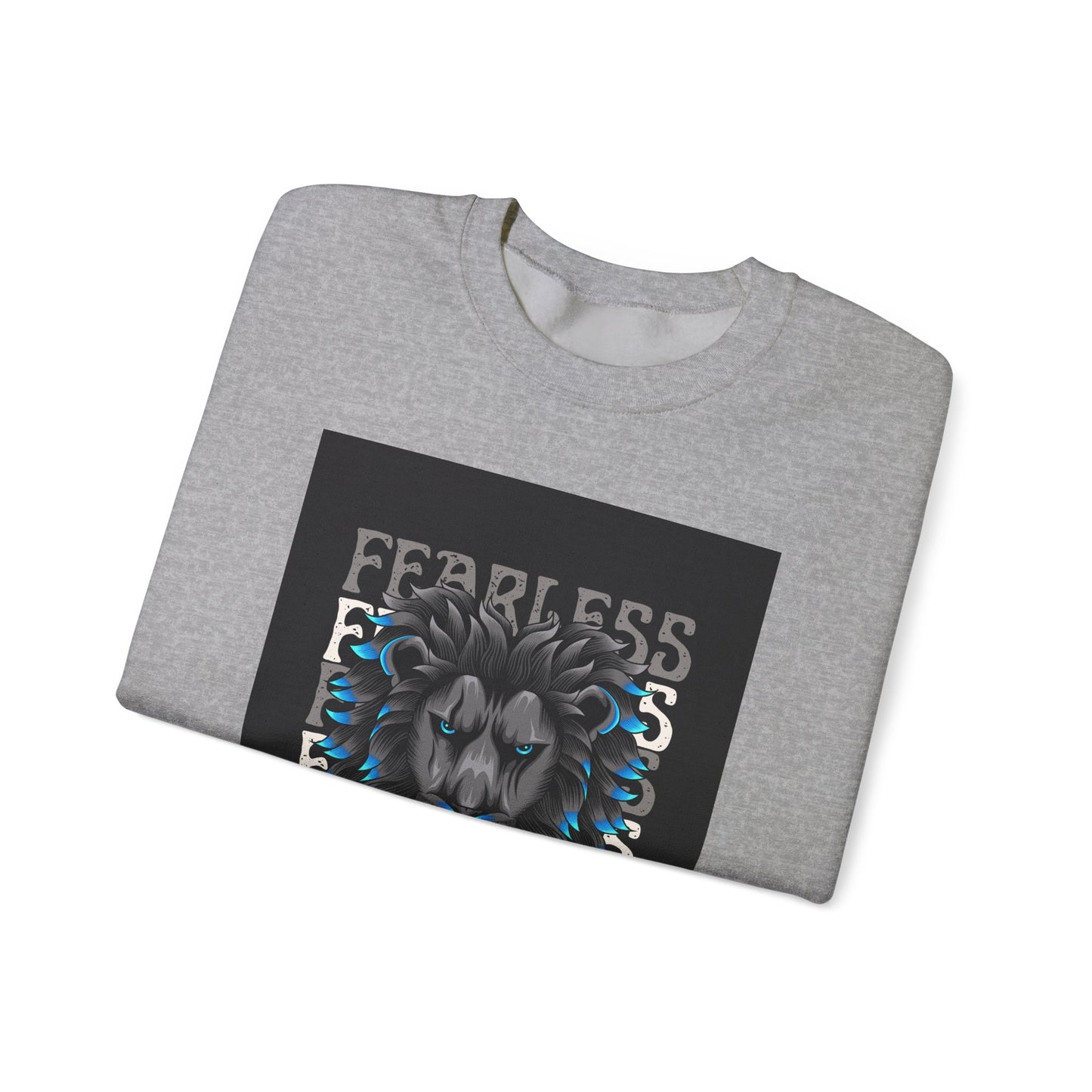 ‘Fearless Blue’ Unisex Heavy Blend™ Crewneck Sweatshirt