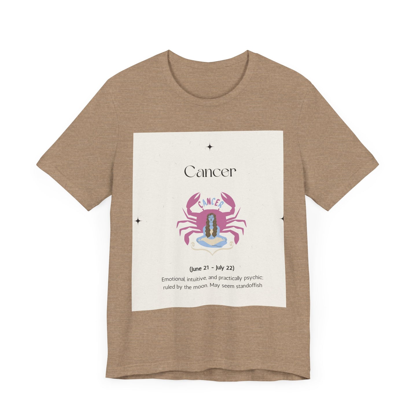 ‘Zodiac sign’ Unisex Jersey Short Sleeve Tee