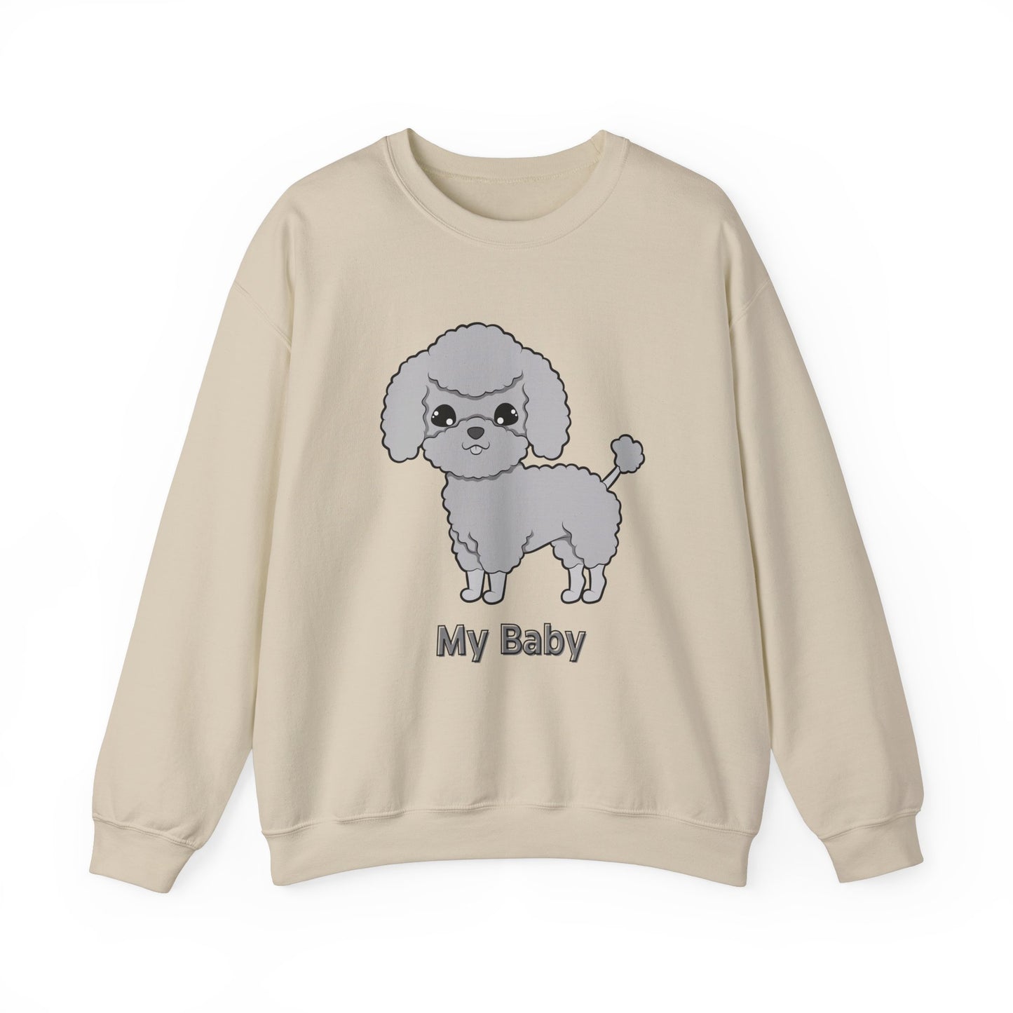 ‘My Baby’ Personalized Unisex Heavy Blend™ Crewneck Sweatshirt. Replace My Baby with your dog’s name