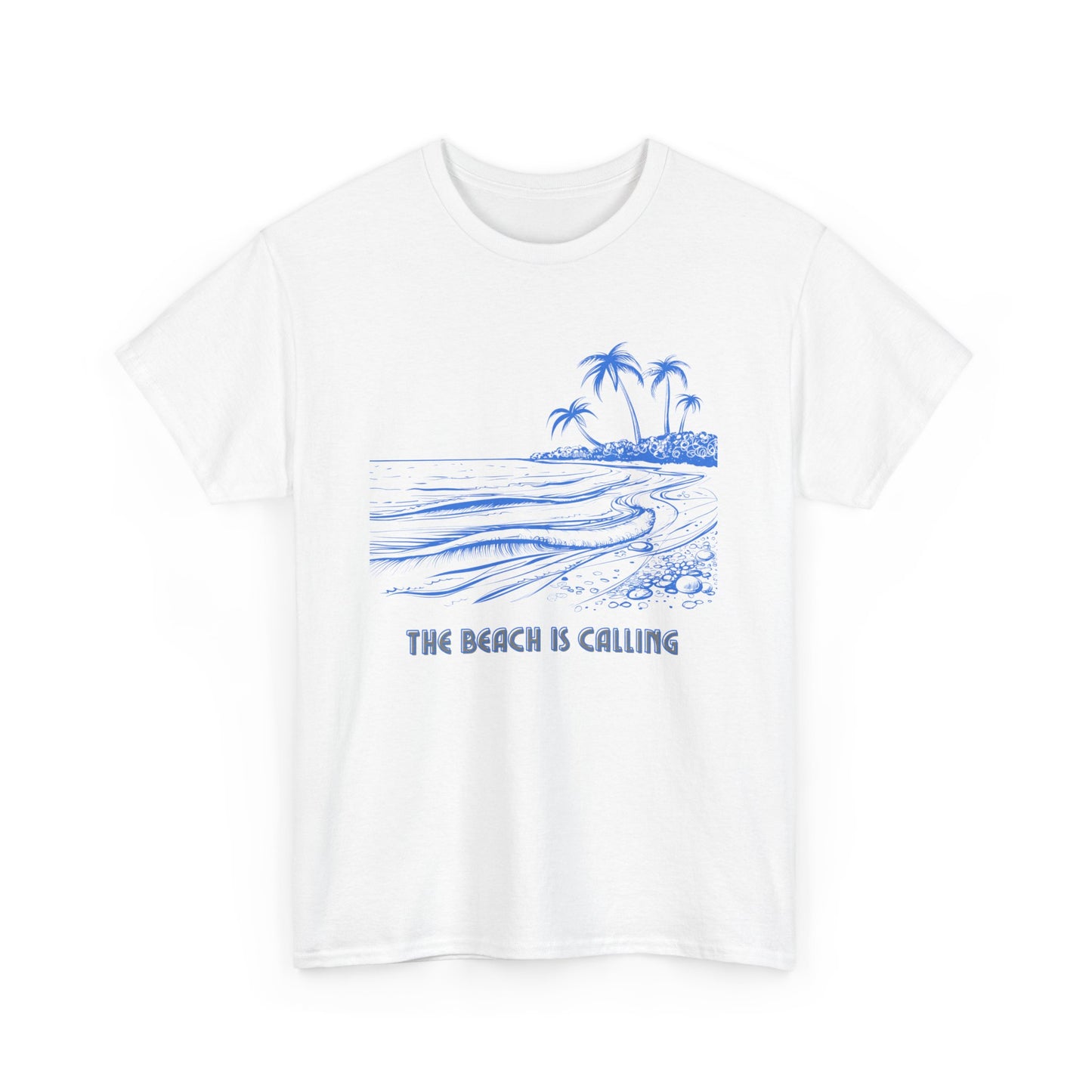 Beach Vibes Unisex Tee - Perfect for Summer, Vacation, Gift, Ocean Lovers, The Beach is Calling