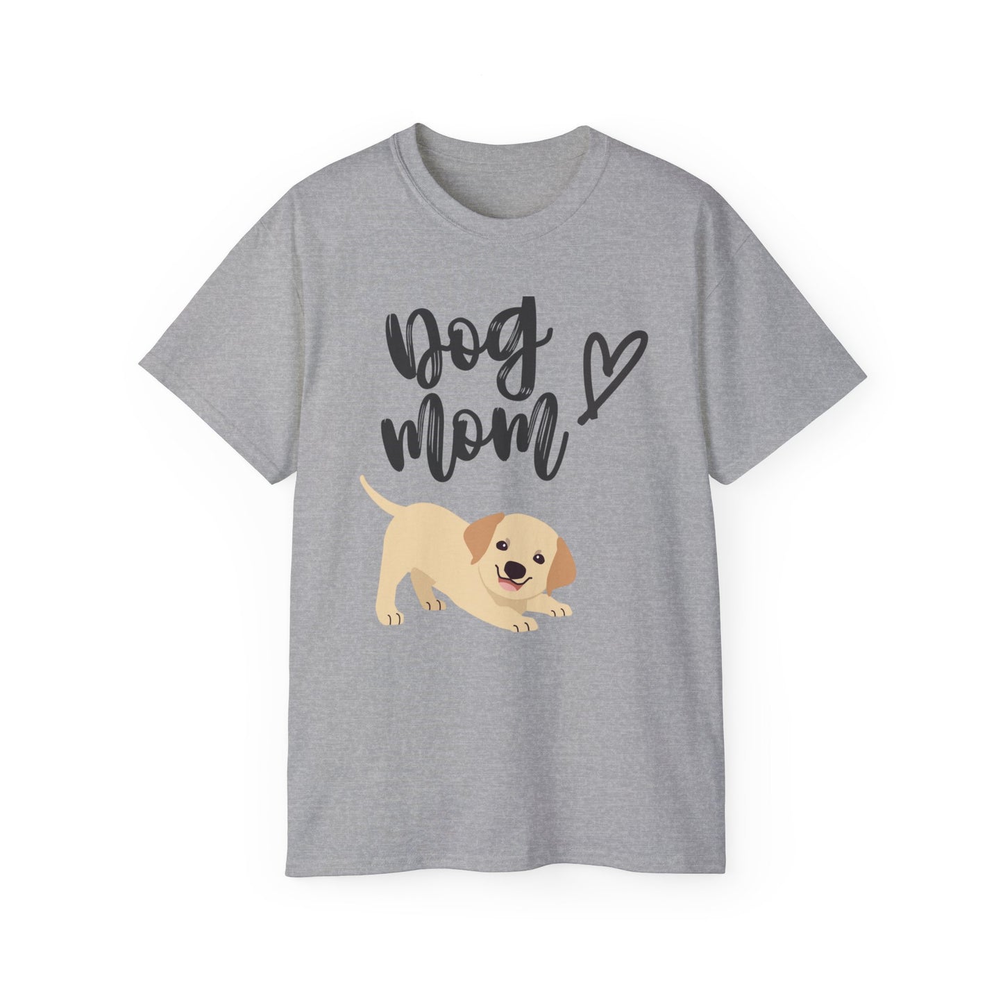 Dog Mom Unisex Ultra Cotton Tee, Pet Lover Gift, Dog Lover Shirt, Casual Summer Top, Cute Animal Tee, Birthday Gift