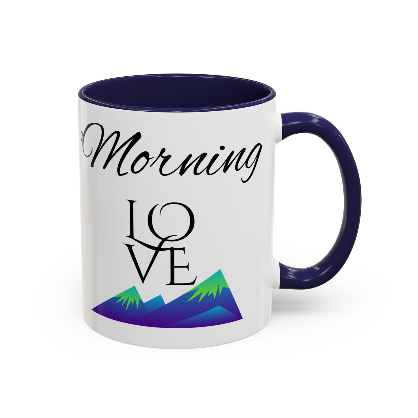 ‘MORNING LOVE’ Accent Coffee Mug (11, 15oz)
