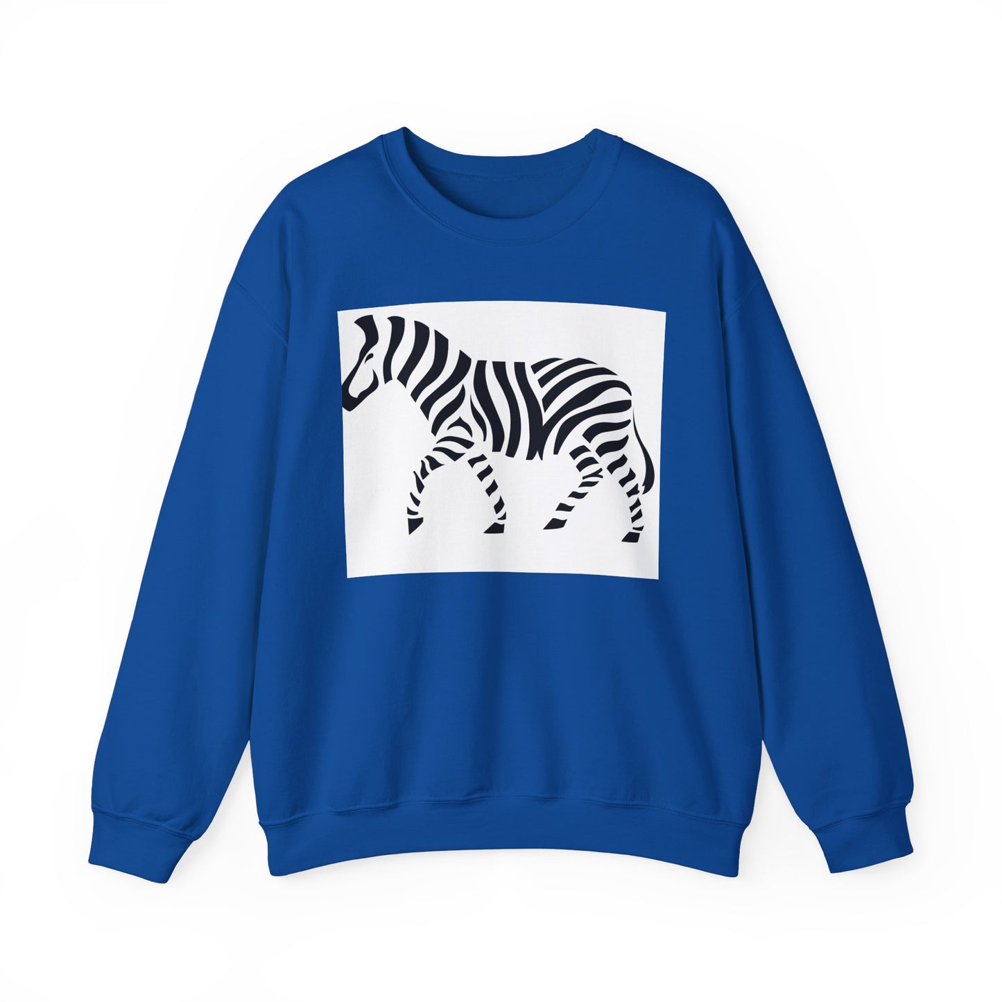 ‘Zebra’ Unisex Heavy Blend™ Crewneck Sweatshirt