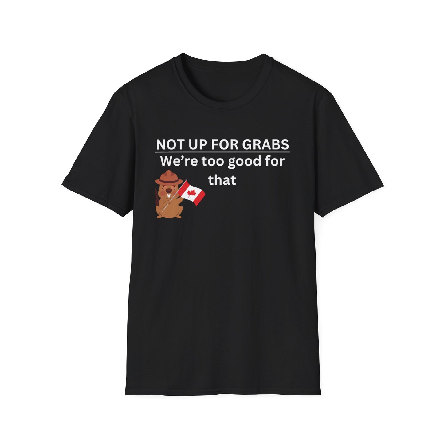 Cute Adventure Bear Unisex Softstyle T-Shirt