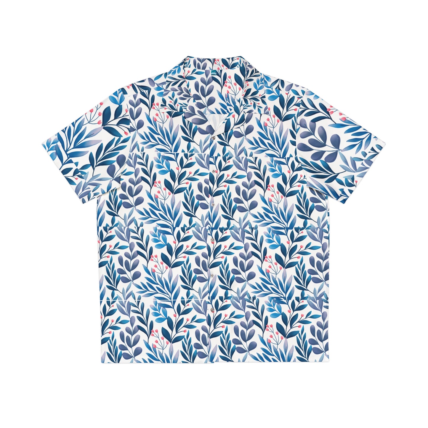 ‘Blue Pattern’ Men's Hawaiian Shirt (AOP)