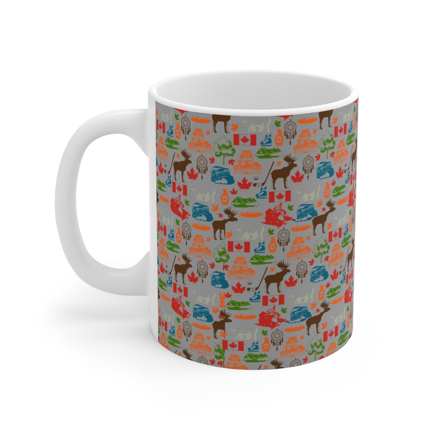 Adventure-Themed Ceramic Mugs - Perfect for Nature Lovers and Campers