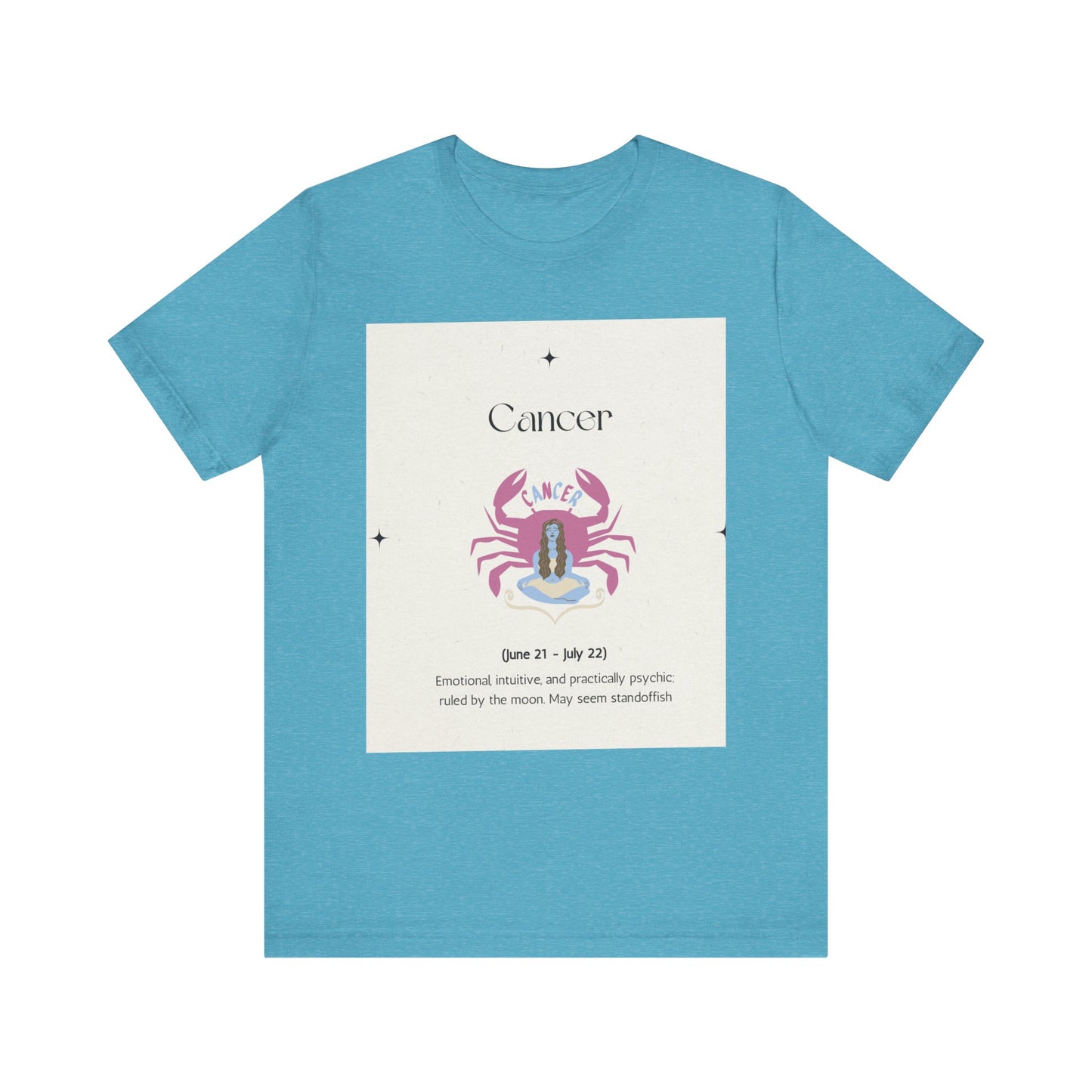 ‘Zodiac sign’ Unisex Jersey Short Sleeve Tee