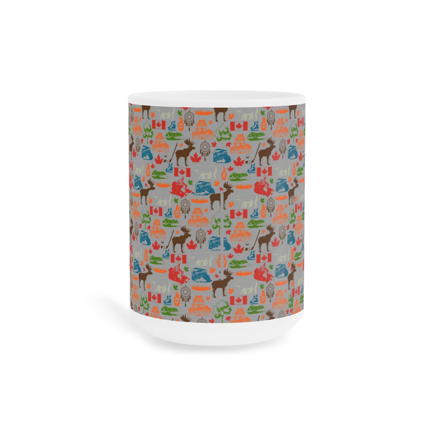 Adventure-Themed Ceramic Mugs - Perfect for Nature Lovers and Campers