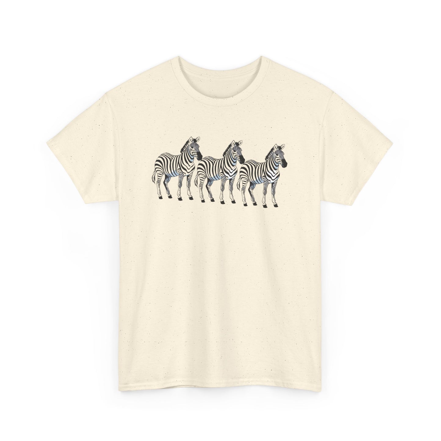 Zebra Print Unisex Heavy Cotton Tee