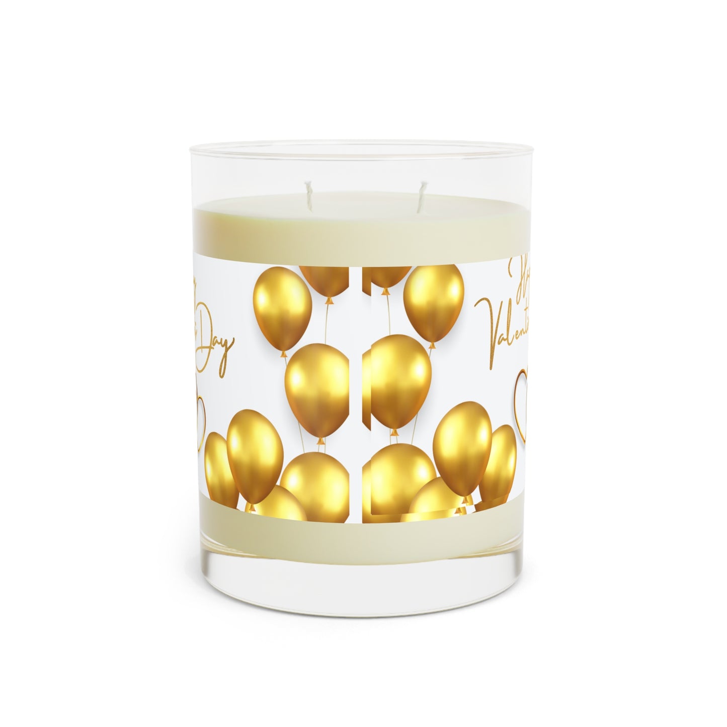‘Happy Valentines Day’ Scented Candle - Full Glass, 11oz