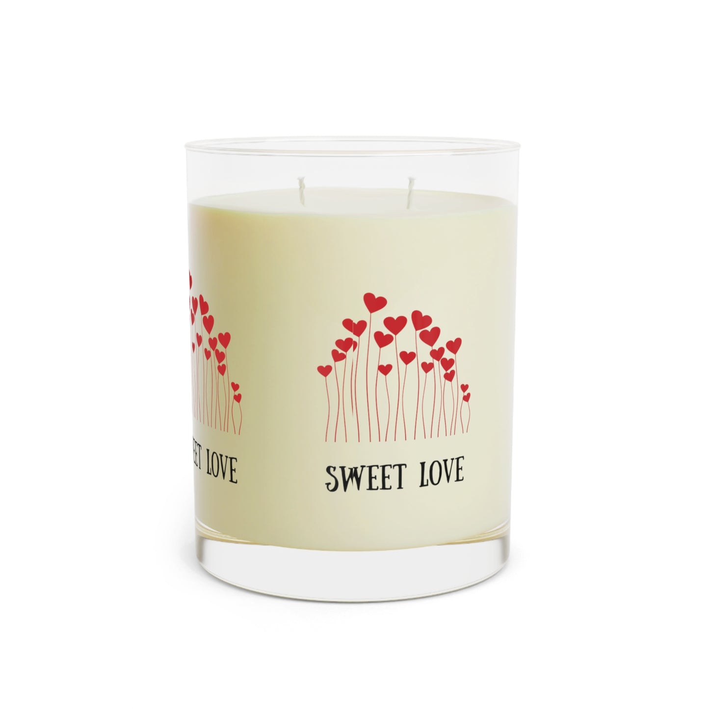 ‘Sweet Love’ Scented Candle - Full Glass, 11oz