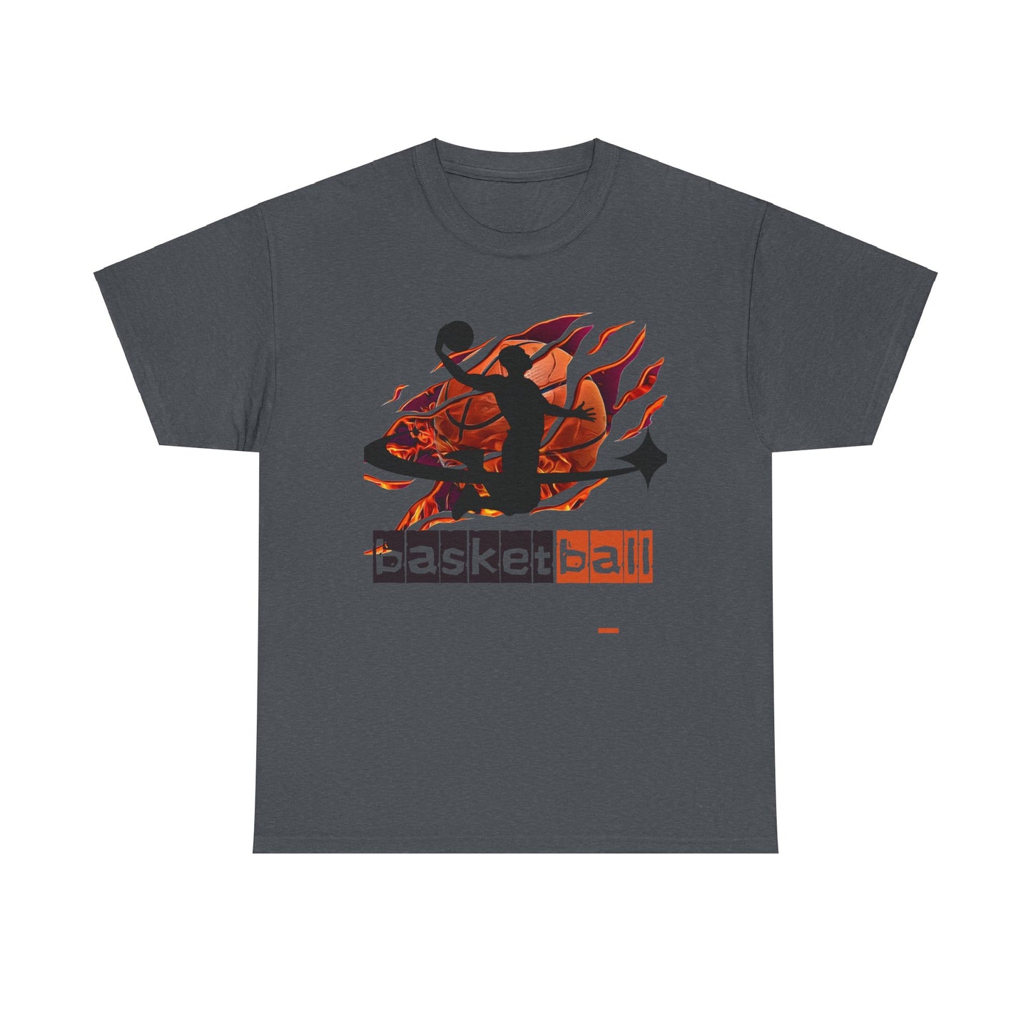 ‘Basketball’ Unisex Heavy Cotton Tee