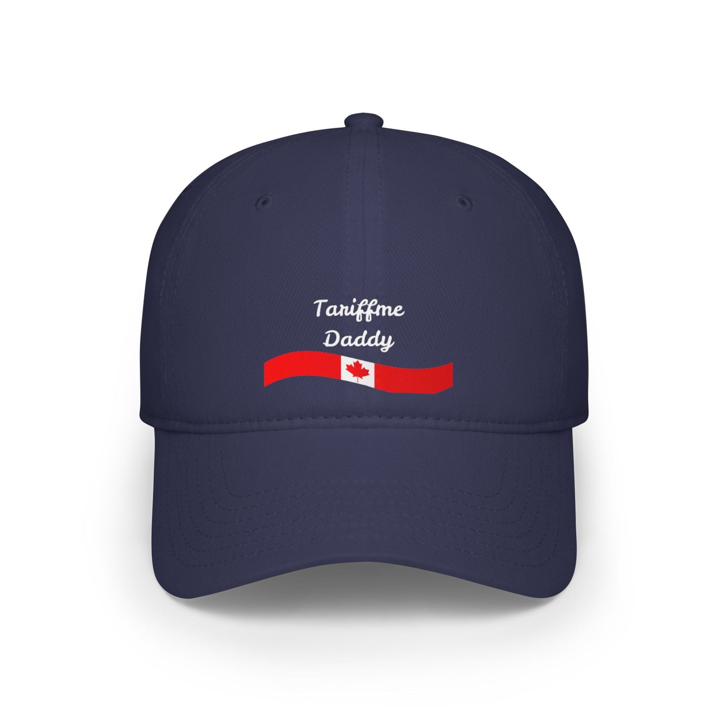 Tarnifme Daddy Low Profile Baseball Cap - Stylish Black Hat for Proud Canadian Dads