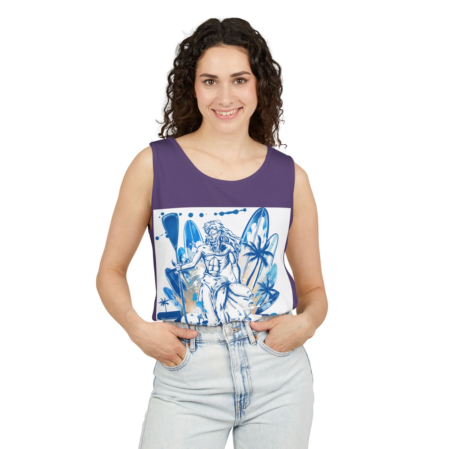 Lost Summer Unisex Tank Top, Beach Wear, Summer Vibes, Casual Top, Vacation Apparel, Gift for Friends