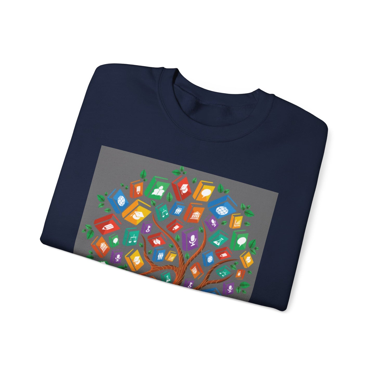 Gearhead Tree Graphic Unisex Crewneck Sweatshirt - Cozy & Stylish