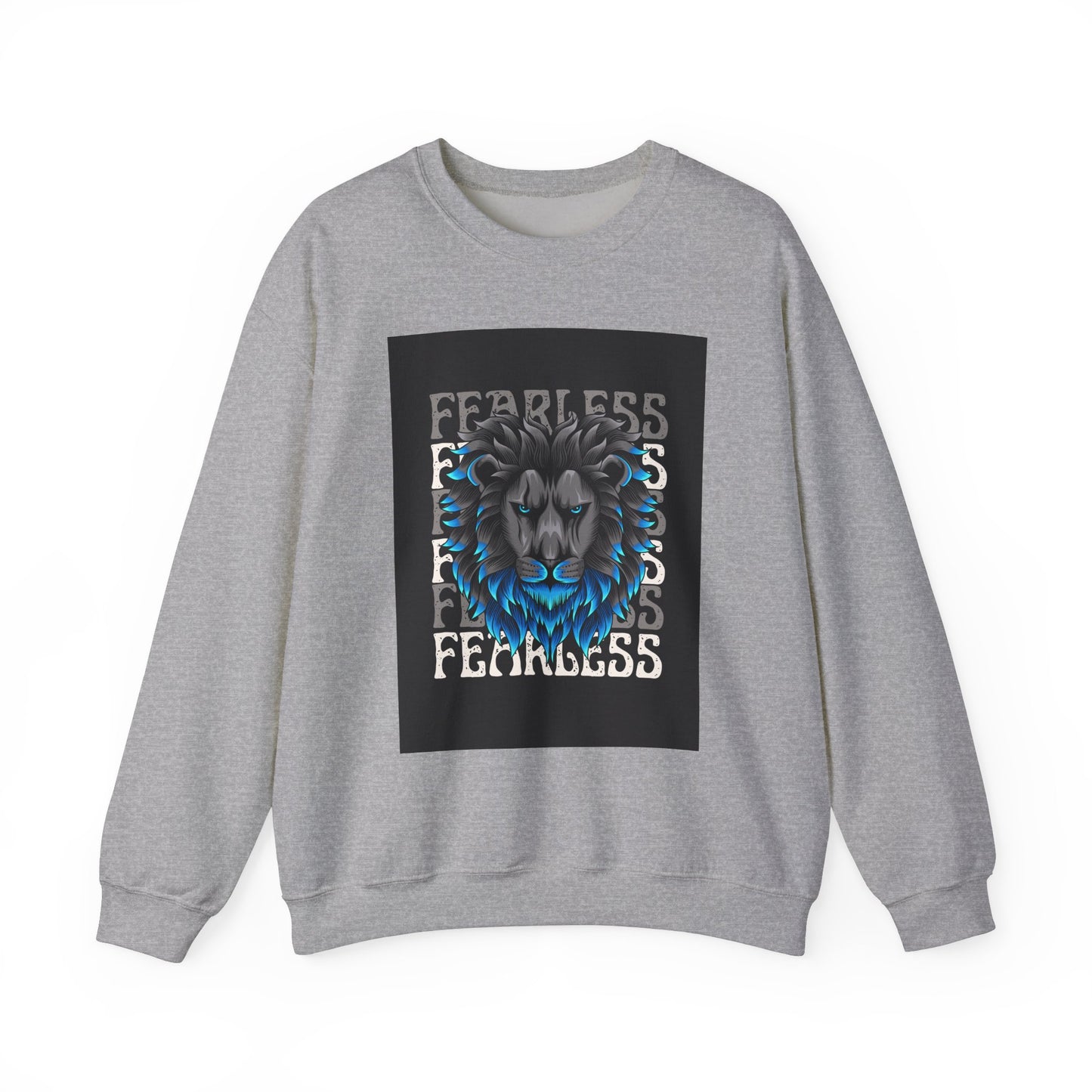 ‘Fearless Blue’ Unisex Heavy Blend™ Crewneck Sweatshirt