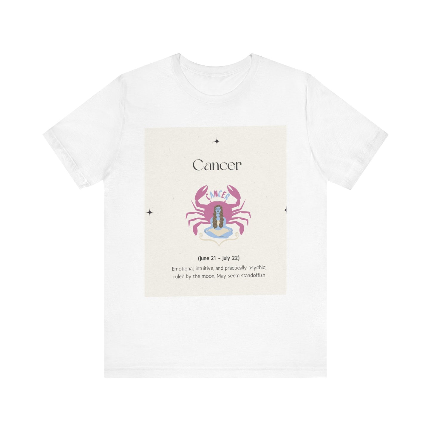 ‘Zodiac sign’ Unisex Jersey Short Sleeve Tee