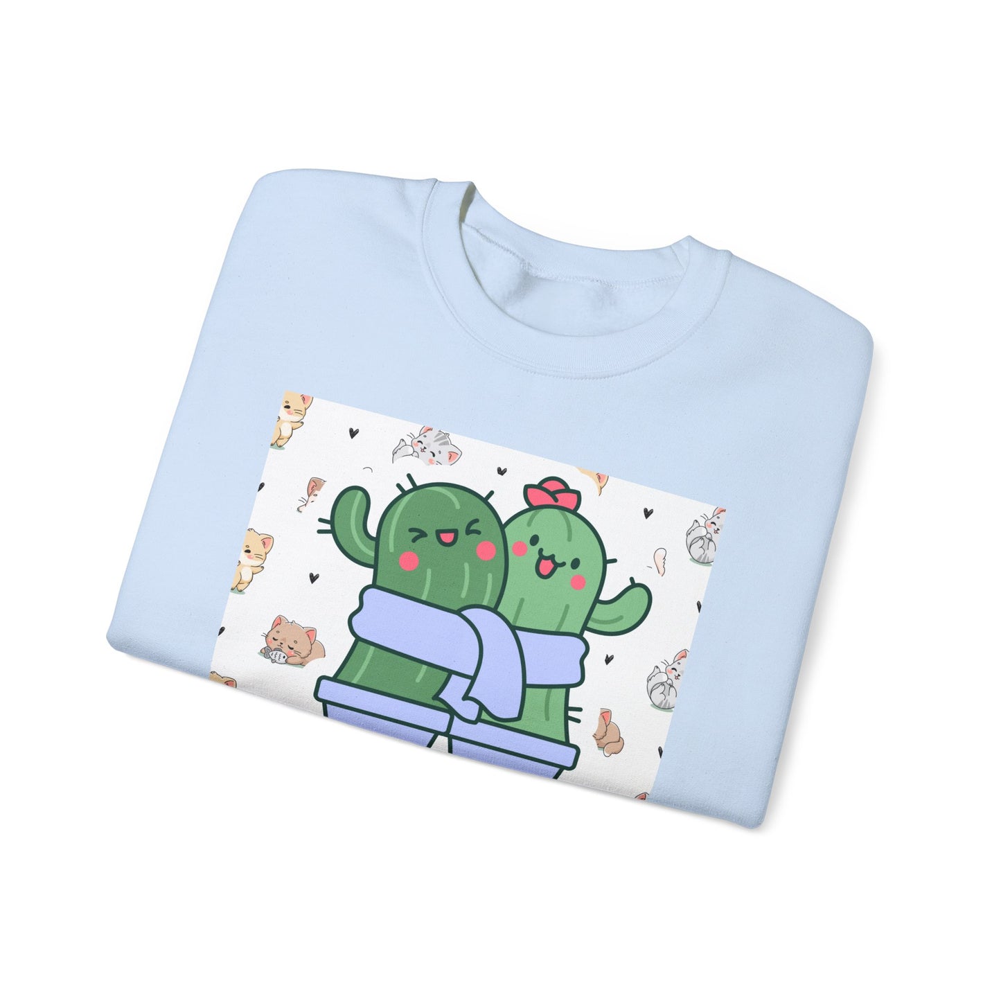 Cute Cactus Mom Sweatshirt - "I Love You Always & Forever"