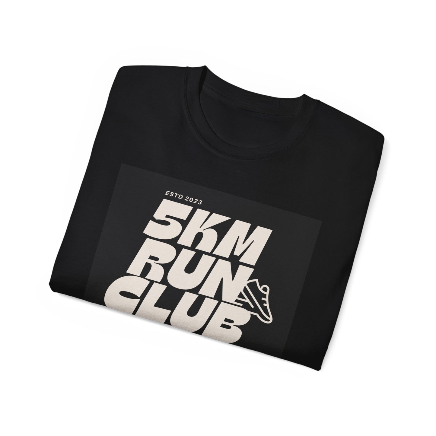 ‘5km Run Club’ Unisex Ultra Cotton Tee