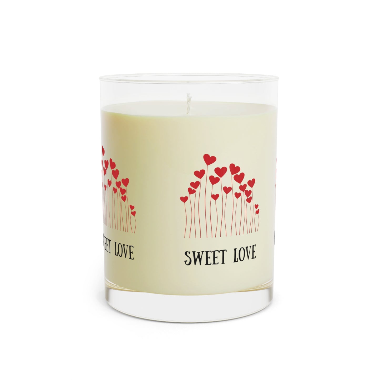 ‘Sweet Love’ Scented Candle - Full Glass, 11oz
