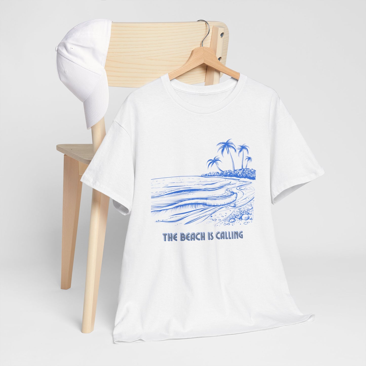 Beach Vibes Unisex Tee - Perfect for Summer, Vacation, Gift, Ocean Lovers, The Beach is Calling