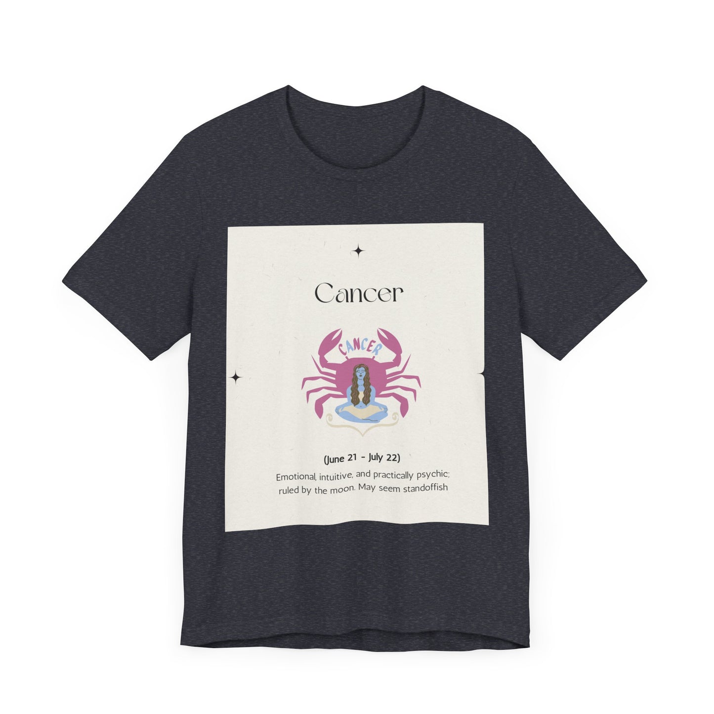 ‘Zodiac sign’ Unisex Jersey Short Sleeve Tee